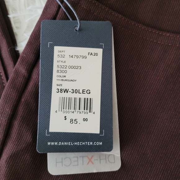 NWT Daniel Hechter Pants 38 x 30 - Picture 7 of 8